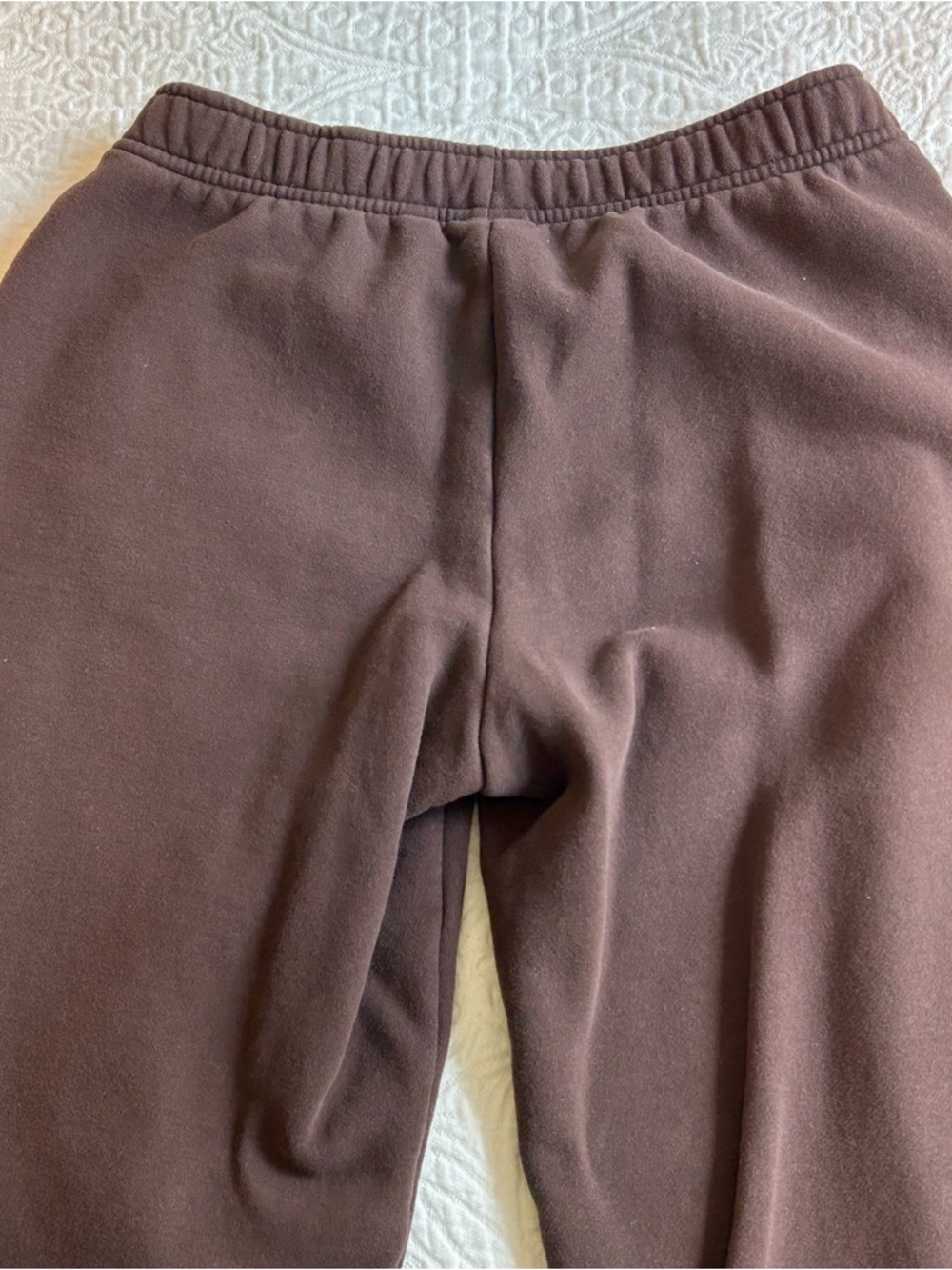 Aritzia sweat fleece Small Brown Fleece Sweatpants EUC - Picture 6 of 7